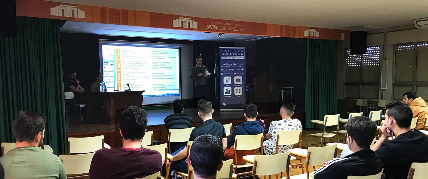 Charla I.E.S. JAVIER GARCÍA TELLEZ